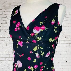 Vintage Floral Slip Dress Small